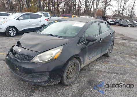 2012 Kia Rio Lx z USA, uszkodzony, nr VIN KNADM4A37C6045344